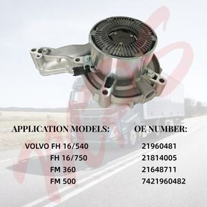 Bomba de Agua y Refrigerante para Motor Volvo D13 D16 FH FM, Repuesto para Camiones de Trabajo Pesado, Números de Parte 21960481 21814005 21648711 7421960482 - Product Image 5