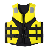 Gilet de sauvetage de sécurité en mousse EPE néoprène pour hommes et femmes adultes imprimé avec logo personnalisé Gilet marin PFD