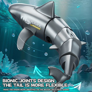 Modèle de requin de simulation électronique éducatif jouet pour garçons filles eau jouant en plastique télécommande pour piscine électrique - Product Image 3