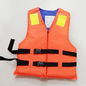 Chaleco Salvavidas para Adultos, Chaleco de Flotabilidad de Tela Oxford para Trabajo Marino, 75N Reflectante, para Rafting, Surf y Natación - Product Image 4