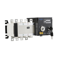 Saklar Transfer Otomatis Daya Ganda PKQ3-160A 4P Kelas PC SHPK 800A AC 400V 50Hz/60Hz Saklar Pengalih Generator