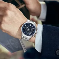 Jam Tangan Quartz Pria Mini Focus MF0188G 0188 Gaya Bisnis Fashion Merek Ternama Tahan Air Mewah untuk Pria Relogio Masculino
