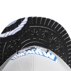 หมวกเบสบอลปักลายขนมขบเคี้ยวสั่งทำขายส่ง หมวกแก๊ป 5 แฉกแบบ Snapback สำหรับผู้ชายและผู้หญิง  รับผลิตแบบ OEM - Product Image 5