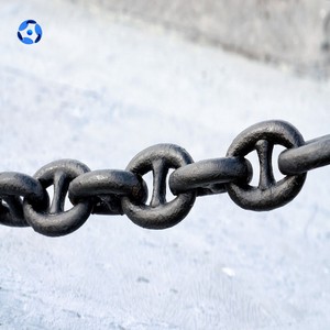 Chaîne d'ancrage marine pour la construction navale avec certification ABS et revêtement galvanisé à chaud - Product Image 1