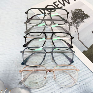 <span class=keywords><strong>Monturas</strong></span> <span class=keywords><strong>de</strong></span> <span class=keywords><strong>Gafas</strong></span> Personalizables con Recubrimiento IP <span class=keywords><strong>de</strong></span> Doble Haz, Semi-Titanio, Anti-Luz Azul - Product Image 6
