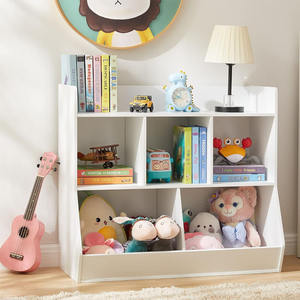 Organisateur de stockage de jouets en bois de haute qualité avec étagère belle étagère à jouets pour enfants armoire de <span class=keywords><strong>rangement</strong></span> en bois - Product Image 5