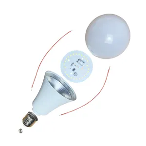 Bombilla Led sin montar Skd Ckd, 3W, 5W, 7W, 9W, 12W, 15W, 18W, 24W, E27, Dob A, carcasa Skd, Material crudo