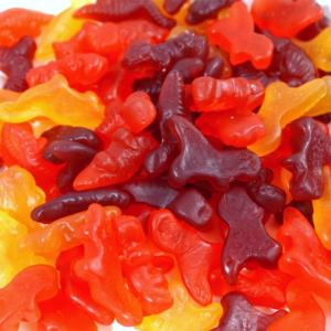 Bonbons gélifiés assortis en gros, mélange de fruits, saveur fraise, crocodile, dinosaure, œuf, tartine, ver, halal, doux et moelleux - Product Image 2