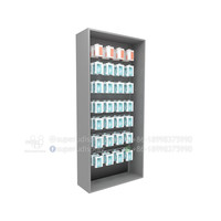 Conception de magasin de téléphonie mobile la plus récente, présentoir de magasin de téléphonie mobile, aménagement personnalisé, design d'intérieur de magasin d'accessoires mobiles 3D
