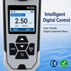 Medidor de Cloro Portátil VX 3CL, Analizador de Cloro Residual, Total y Combinado para Monitoreo de Agua Potable y Aguas Residuales - Product Image 3