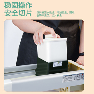 Multi Functional <b>Vegetable</b> <b>Cutter</b> Lemon Slicer Potato Slicer Manual Fruit Slicer For Milk Tea Shop Kitchen Use - Product Image 3