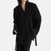 Vente en Gros de Blazer Formel pour Dames Blazer Blanc Robe Longue Vestes de Costume d'Affaires Bouton Broderie Solide Styles Imprimés Femme Formelle