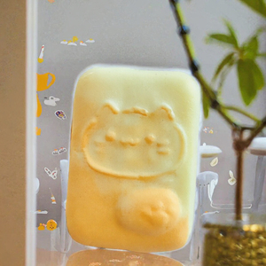 Jouet anti-stress Squishy à remontée lente, motif chat mignon, centre fondant, forme mini-baguettes, rose, cadeau pour enfants - Product Image 2
