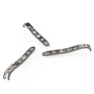 CANWELL pelat pengunci kait Ulna <span class=keywords><strong>Titanium</strong></span> <span class=keywords><strong>LCP</strong></span> disesuikan Mini kompresi tulang ortopedi implan luka patah CE OEM - Product Image 2