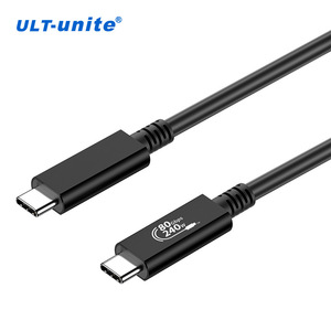 ULT-unite Câble <span class=keywords><strong>USBC</strong></span> USB-IF certifié 80Gbps Câble d'alimentation bidirectionnel USB4 GEN4 80G 240W C à C compatible Thunderbolt 5 - Product Image 6