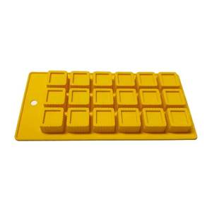 18-Cavity <b>Silicone</b> Molds for <b>Baking</b> Pudding DIY Candy Jelly Chocolate Easy Use Clean - Product Image 5
