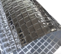 Membrane d'isolation réfléchissante en film d'aluminium Sohi, barrière thermique en PE avec maille renforcée pour l'isolation des toits