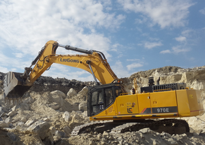 Concessionnaire agréé d'usine LIUGONG CLG970E, excavatrice lourde de 70 tonnes, excavatrice hydraulique sur chenilles de 70 tonnes pour l'exploitation minière - Product Image 4