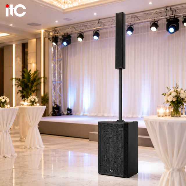 Peak Power 1600W+1600W Column Array Speaker Active Active pa Column Array Speaker System Active Portable Speaker