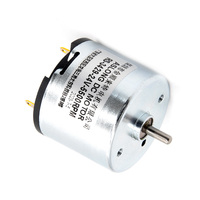 Moteur Micro DC haute vitesse ASLONG RS-3429 12/24V 5500/7500RPM à balais de charbon, couple élevé, longue durée de vie, faible bruit pour ventilateur