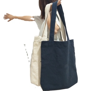 Sac de plage et de courses en lin biologique, écologique et polyvalent, prix direct usine - Product Image 6