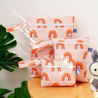 HappyFlute Ensemble de 3 sacs à couches lavables pour bébé, sac de voyage, sac de rangement grand format