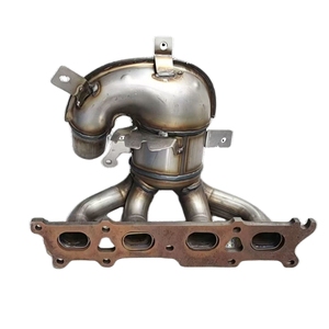 ตัวเร่งปฏิกิริยาแบบสามทางทำจากสแตนเลส ใช้ได้กับรถยนต์ Dongfeng Peugeot 3008/4008/C-Triomphe 2.0L ปี 2014-2016 มาตรฐานยูโร 3 - Product Image 2