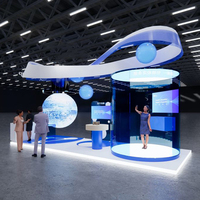 Stand d'exposition modulaire personnalisé MEGA Modern Fashion Pop Up Store pour événements et expositions