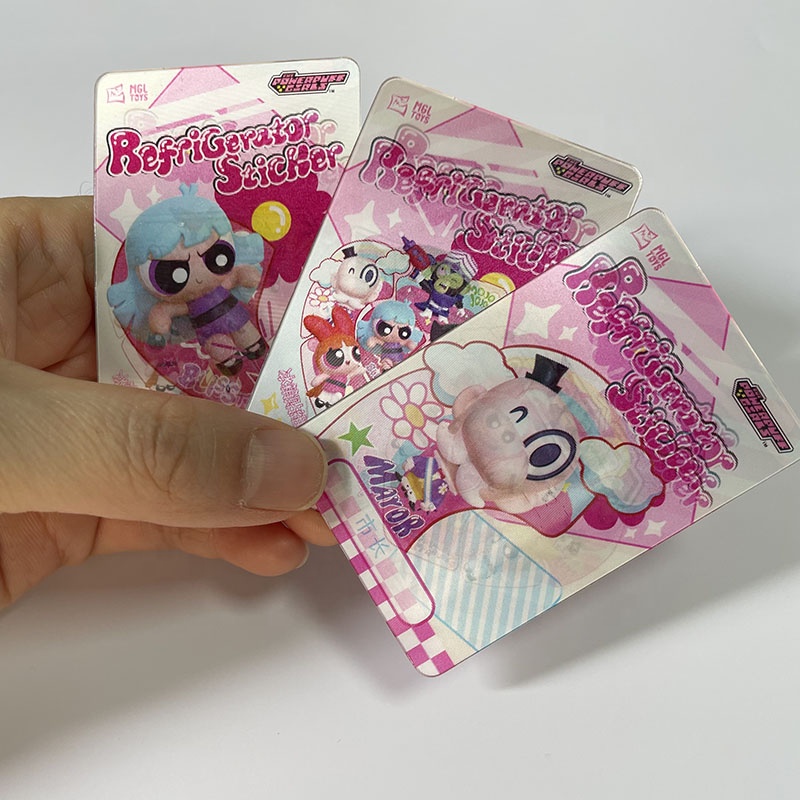 High Quality 3D Lenticular Gift Cards Custom PET Printing Card With Multi-image Transformation