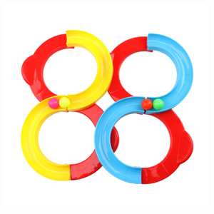 Juguete de pista rápida de plástico con forma de número <span class=keywords><strong>ocho</strong></span> Mini juguete de pista de bola rodante de bucle infinito - Product Image 2