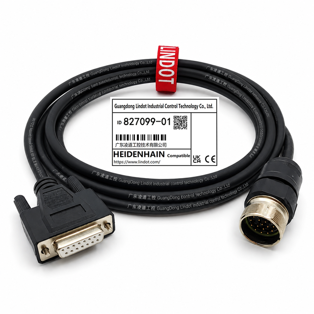 HEIDENHAIN Encoder Feedback Cable 827099-01 OEM Custom Servo Motor Cable Replacement