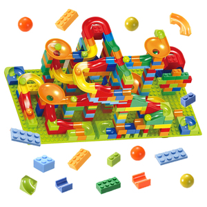 Offre Spéciale : Circuit <span class=keywords><strong>de</strong></span> <span class=keywords><strong>Billes</strong></span> en Marbre 336 Pièces – Jouet <span class=keywords><strong>de</strong></span> Construction DIY, Labyrinthe Roulant, Blocs Éducatifs pour Enfants - Product Image 1