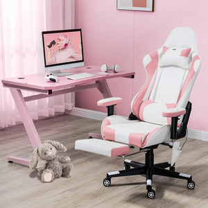 Chaise de Gaming Ergonomique OEM 2026 la Plus Vendue, Chaise PC avec Accoudoirs 2D, Repose-Pieds Réglable, Base en Acier et Éponge Haute Densité pour Gamers - Product Image 1