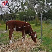 Barrière de sécurité de protection, utilisation de panneaux de fer galvanisé à chaud, clôture de champ pour chevaux, bovins, cerfs