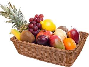 سلة تخزين بلاستيكية من الروطان لعام 2026 من إنتاج H&T، إطار عرض، سلة هدايا، سلة من الخيزران والروطان المنسوج للتخزين - Product Image 3