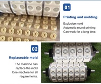 OCEAN Machine De Fabrication Biscuit Manuel Noyer Biscuit Forme Machine Rotatif Moule Machine pour Cookie