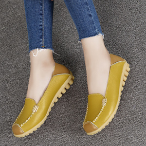 Chaussures Plates Décontractées Grande Taille pour Femmes, Tendance Printemps Été, À Lacets, Motif Uni, Pointures 35-44 - Product Image 2