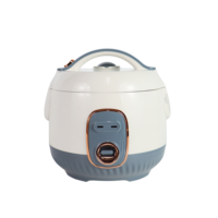 Olla Arrocera Eléctrica Mini de Plástico, Portátil, Automática, con Revestimiento Antiadherente, Taza Medidora y Paleta, Venta al por Mayor de Fábrica Oulik