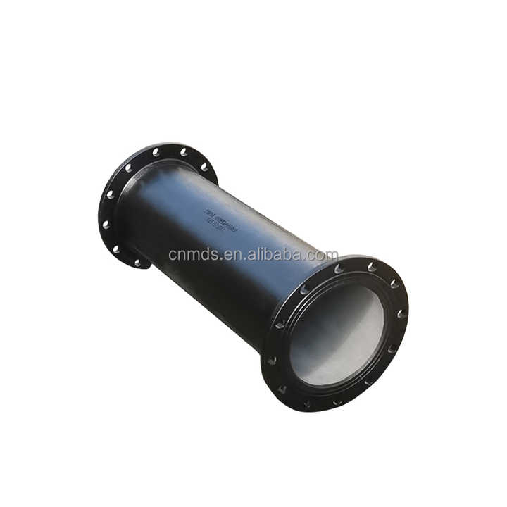 EN545 ductile iron double flanged short pipe for sewage water