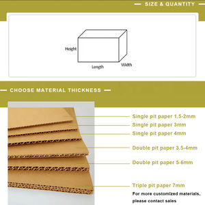 Cinta inglesa muy pequeña de cartón plegable extra alta con logotipo para cajas de pop para pasteles, embalaje con envoltura de agujeros - Product Image 4