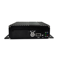 Carte SD MDVR 4CH 4G GPS WIFI Enregistreur vidéo numérique mobile sans fil 1080P avec système de suivi de la flotte de surveillance de la sécurité des véhicules