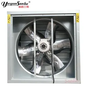 750Mm Tekanan Negatif Extractor Ventilasi Pendingin Exhaust Fan untuk Peternakan Unggas