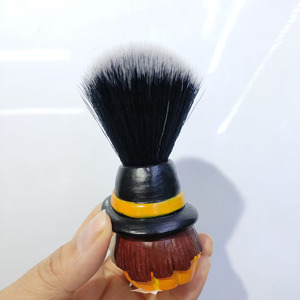 CLOUD Özel Logolu Sentetik Kıllar Tıraş Kremi Sabunu Güvenli Tıraş Kişiselleştirilmiş Erkek Tıraş Fırçası - Product Image 4