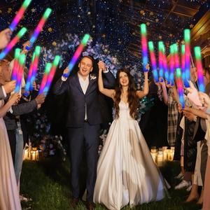 Bâtons lumineux de Noël et d'Halloween, cadeaux de fête, bâtons en mousse lumineux LED dans la nuit, autres décorations de fête, accessoires, fournitures - Product Image 5