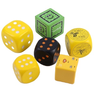 Jouet en mousse PU souple en forme de Mahjong chinois traditionnel, cube de dés à presser, anti-stress à remontée lente - Product Image 6