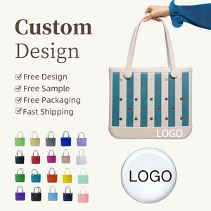 Bolsa de Compras Portátil de Moda <span class=keywords><strong>EVA</strong></span>, Bolso Tote de Gran Capacidad, Impermeable, Lavable, Fácil de Limpiar, para Mujer, Playa, Viajes, Todas las Temporadas - Product Image 4