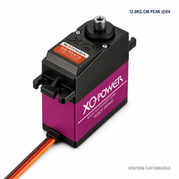 Servomoteurs à vendre XQ-POWER XQ-RS413 13KG Servomoteur numérique sans noyau pour robot, résistant à l'eau, 180 degrés, pour voiture RC 6V