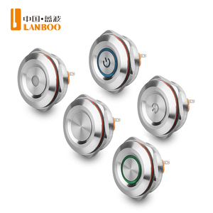 Lanboo สวิตช์ปุ่มกด3A 40มม. การกำหนดค่าที่ยืดหยุ่นได้1NO1NC/2NO2NC ทนทานและปลอดภัยสำหรับสถานการณ์การควบคุมในอุตสาหกรรมที่หลากหลาย - Product Image 1