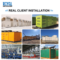 Real de la marca YUCHAI alimentado 50KVA 40kw generador Diesel tipo abierto aprobado ISO CE