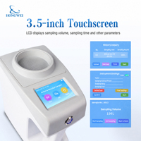 Échantillonneur Microbien Aérien Portable 100L/min pour Salle Blanche avec Écran Tactile et Imprimante Thermique